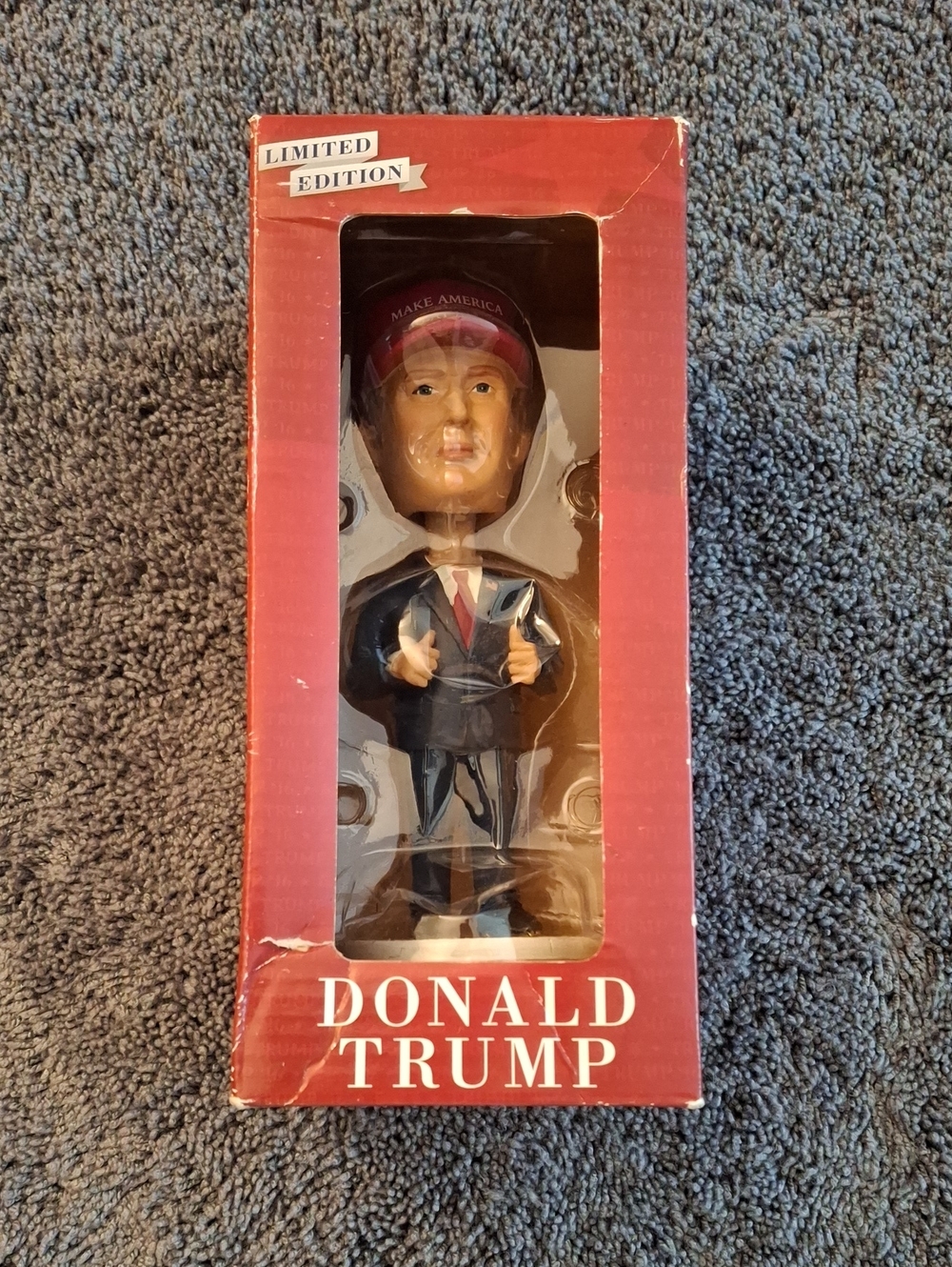 Limited Edition Donald Trump Make America Great Again Bobblehead